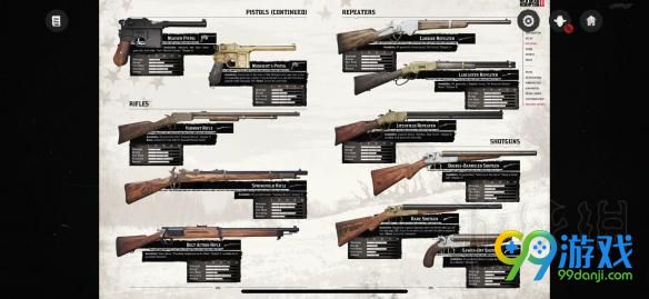 荒野大剽客2 有多少种武器 荒野大剽客2武器介绍 4
